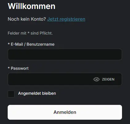 Mitglieder-Login