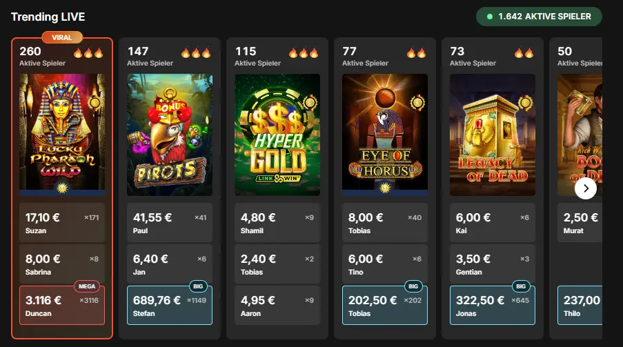 Bester Willkommensbonus